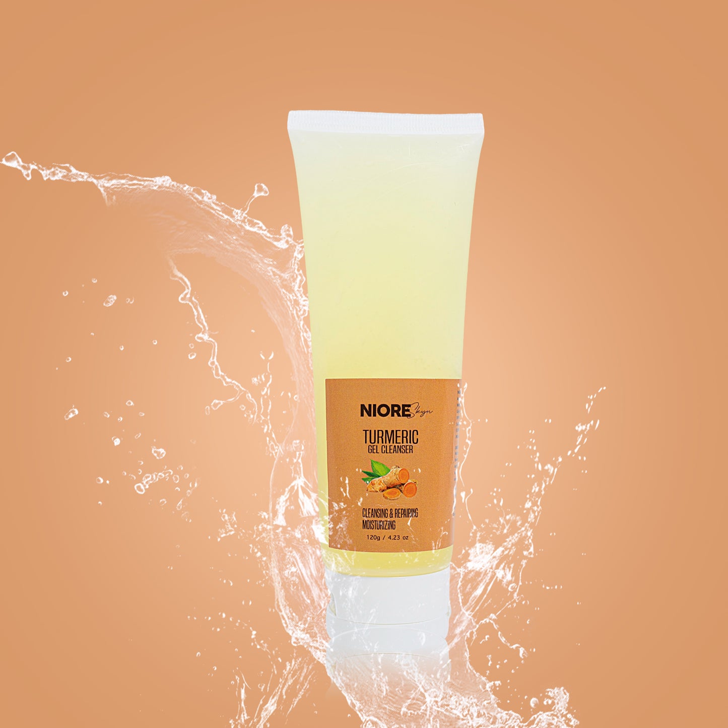 NIORE SKYN Turmeric Gel Cleanser